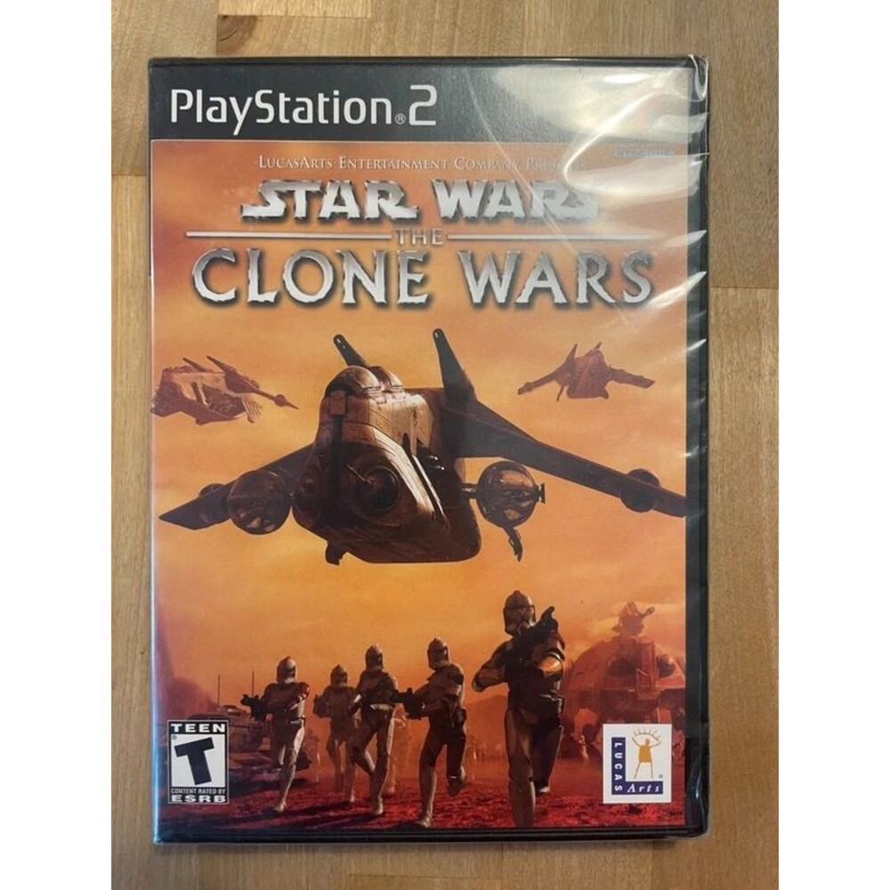 MINT Sealed Star Wars: The Clone Wars Playstation 2 PS2 Brand New